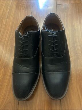 Goodfellow & Co Black Cap-Toe Oxford Dress Shoes